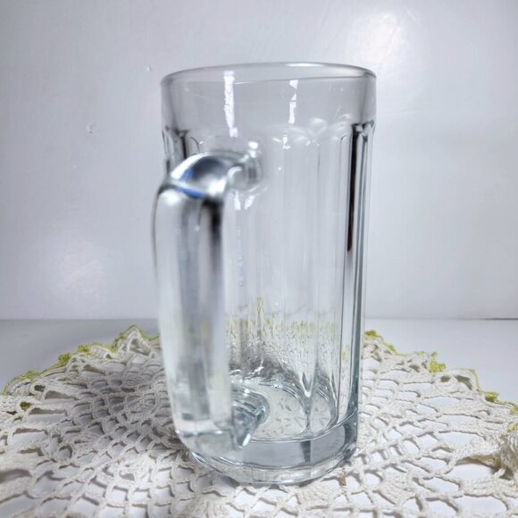 Vintage Original Moritz Icy Squares Promotional Glass Beer Mug Rare - Picture 3 of 8